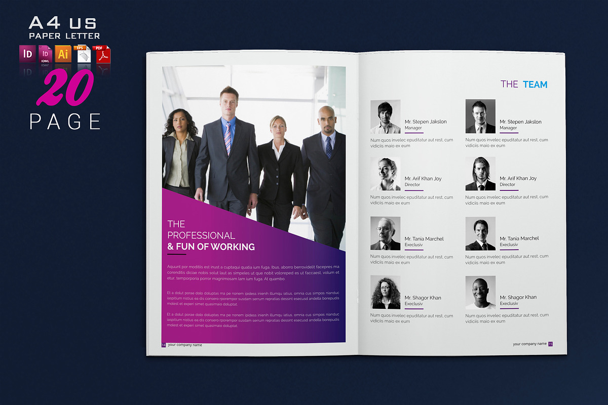 Multipurpose Brochure, a Brochure Template by artico (Photo 9 of 11)