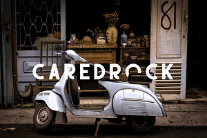 Caredrock - 14 Fonts Style Extras