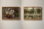 Vintage Floral Oil Painting Poster, a Background Graphic by RevintageStudio (Thumbnail 12 of 17)