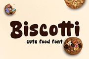 Biscotti - Food Brand Identity Font, a Handwritten Font by Mozatype (Thumbnail 1 of 11)
