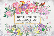 BEST SPRING FLOWERS, an Illustration by Alisa Mikibith Art (Thumbnail 1 of 17)