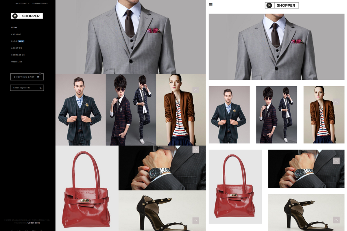 Shopper - Responsive Shopify Theme, a Shopify Template by CoderBoys