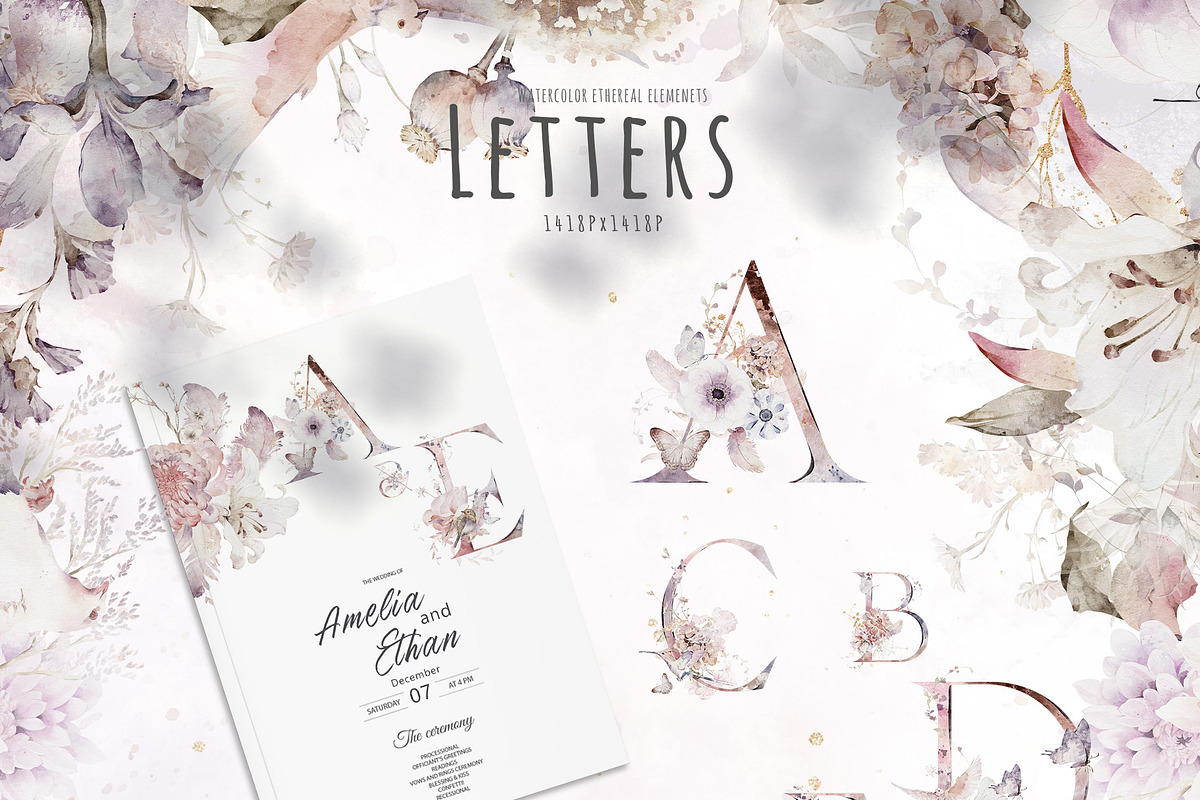 Ethereal Watercolor Flowers, a Decorative Illustration by Damian Roh (Photo 15 of 19)