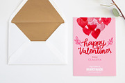 Valentines Bundle Hearts & Lettering, an Object Graphic by Heartmade by Claudia (Thumbnail 6 of 11)