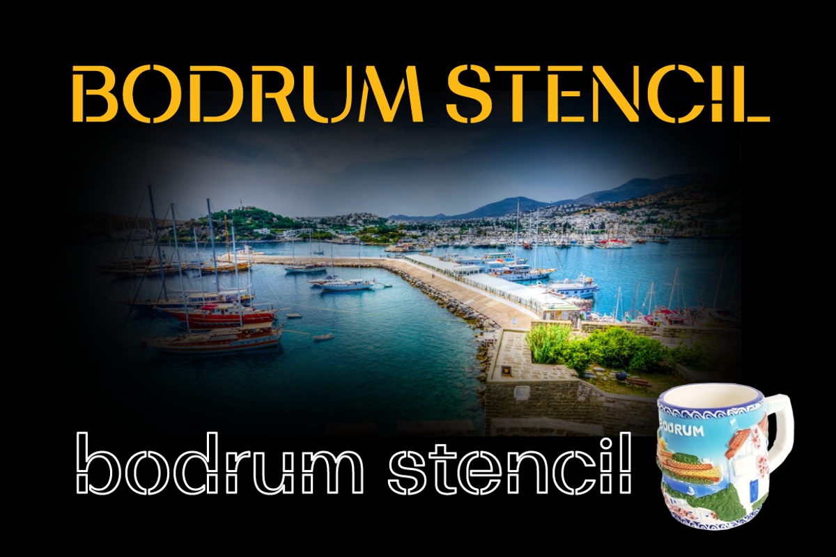 Bodrum Stencil By Bülent Yüksel preview 2