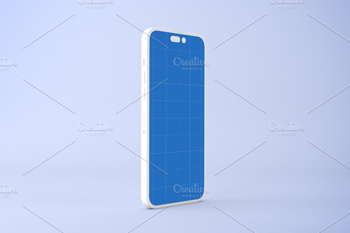 Clay iPhone 14 Mockup, an iPhone Mockup by Qaleb Studio (Photo 10 of 13)