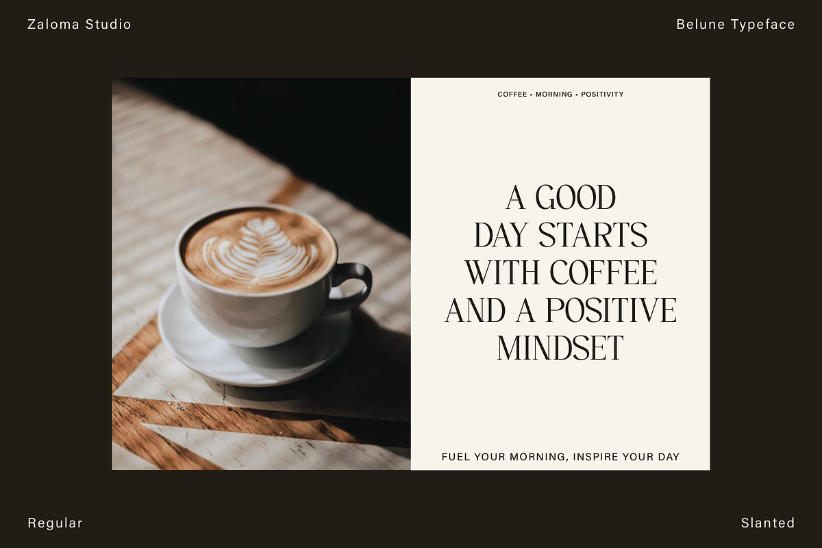 Belune, a Serif Font by Zaloma Studio (Photo 8 of 16)