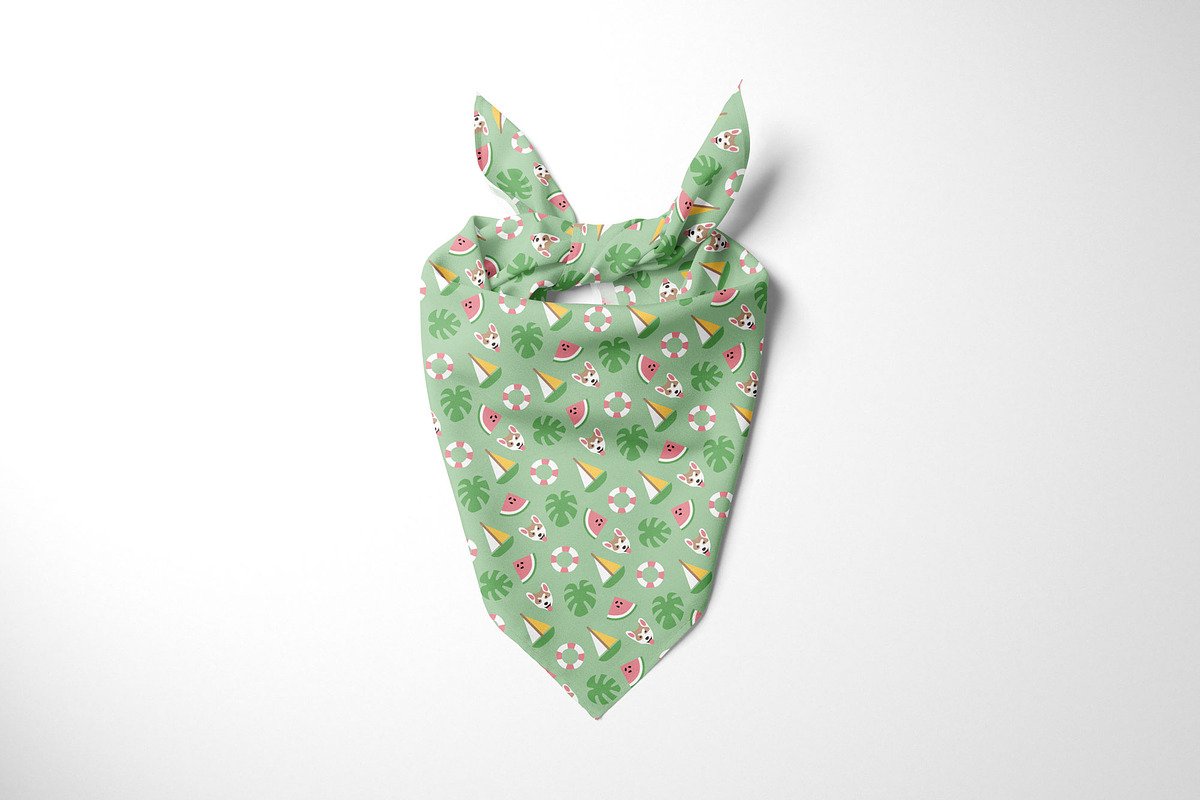 Funny colourful summer dog patterns, a Pattern Graphic by RevolutionizZed (Photo 5 of 9)