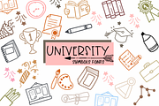 University| Symbols Fonts, a Symbol Font by Sirinart (Thumbnail 2 of 15)