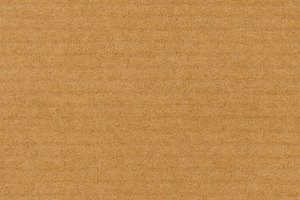 full frame flat copy space brown corrugated cardboard texture ba