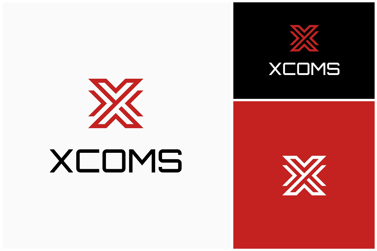 Letter X Geometric Modern Logo, a Branding & Logo Template by ika trisiana