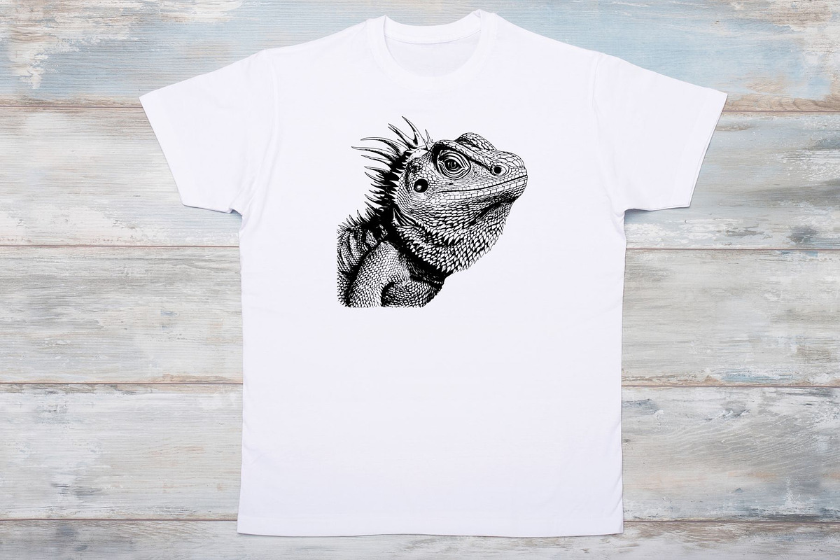 Bearded Dragon SVG - Lizard Clipart, an Illustration by YouniqueArtwork (Photo 3 of 5)