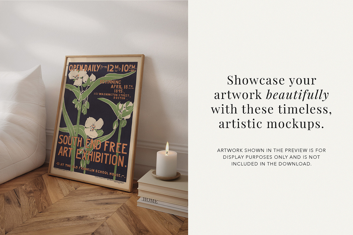 Aesthetic Frames Mockups Bundle, a Mockup by Paper Flowers Studio (Photo 5 of 6)