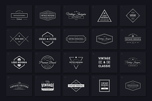 200 Vintage Logos