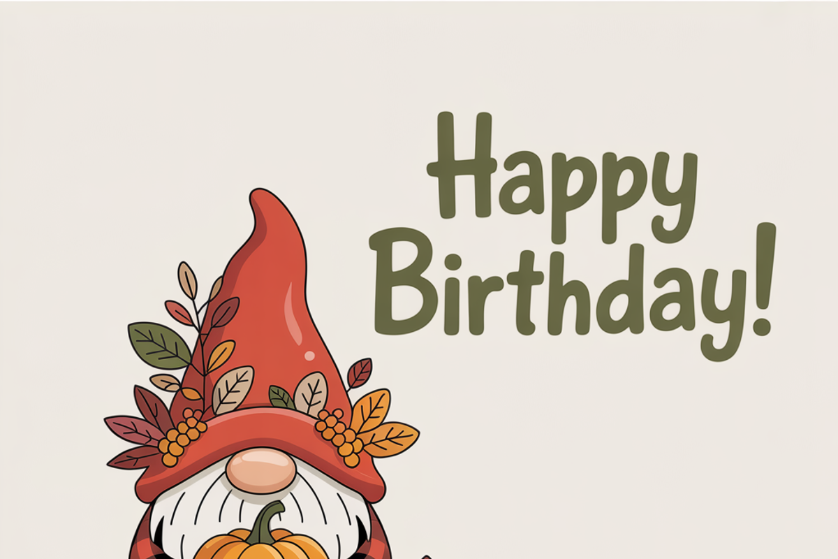 Halloween gnome with a pumpkin, an Illustration by Amazin_art (Photo 4 of 6)