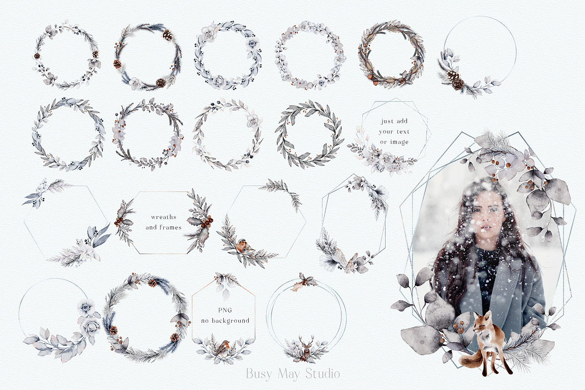 The Ultimate Winter Collection, an Animal Illustration by Busy May Studio (Photo 6 of 14)