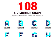 984 Modern Logo Shape, a Branding & Logo Template by Toonsteb (Thumbnail 6 of 18)