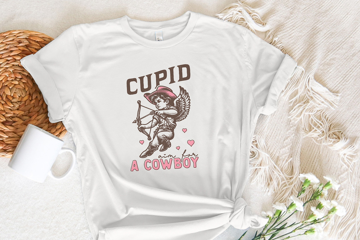 Cupid Aim for a Cowboy PNG, Digital, an Illustration by SharpMarketplace (Photo 5 of 9)