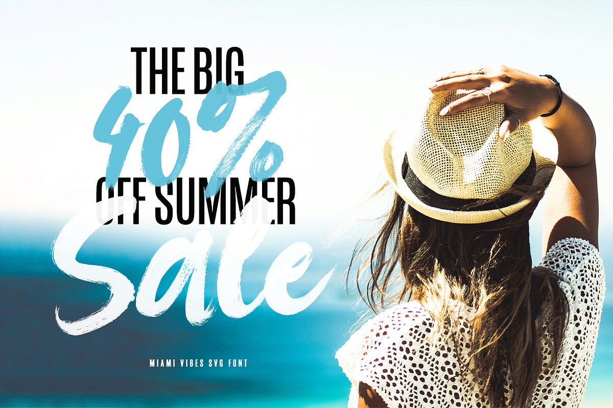 Malibu Vibes SVG Font, a Handwritten Font by Ivan Rosenberg (Photo 7 of 9)