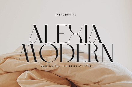 Alexia | Modern Stylish, a Serif Font by Muntab_Art