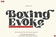 Boxing Evoke, a Blackletter Font by Bramcreative (Thumbnail 1 of 8)