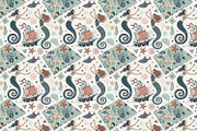 Seamless Pattern Set Marine Fantasy, a Pattern Graphic by Designs by Helen Trupak (Thumbnail 3 of 8)