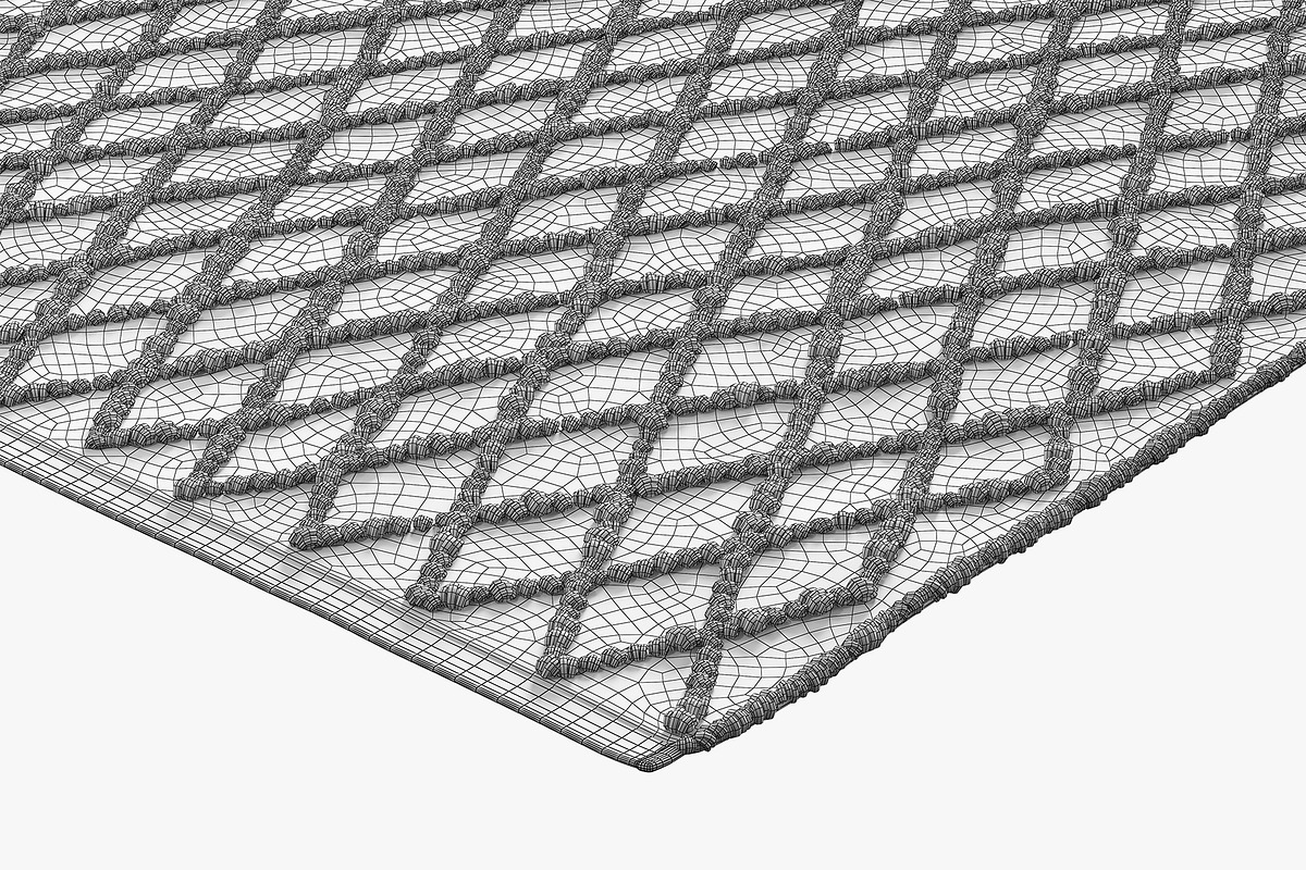 Joybird Demi Rug, a Furniture 3D Model by 3dmitruk (Photo 12 of 15)