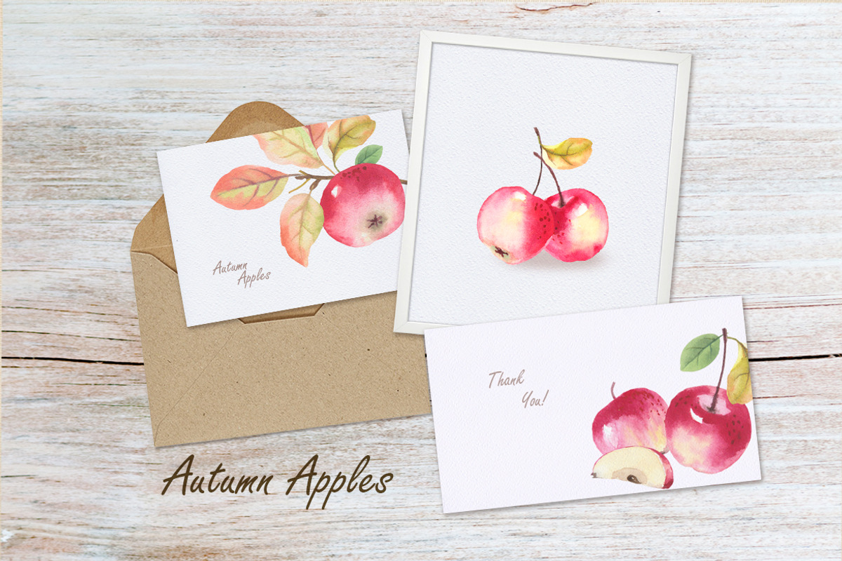 Autumn Apples, a Decorative Illustration by oKOLOstyle (Photo 6 of 6)