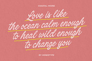 Coastal House a Handmade Font Pack, a Sans Serif Font by Honestype (Thumbnail 4 of 12)