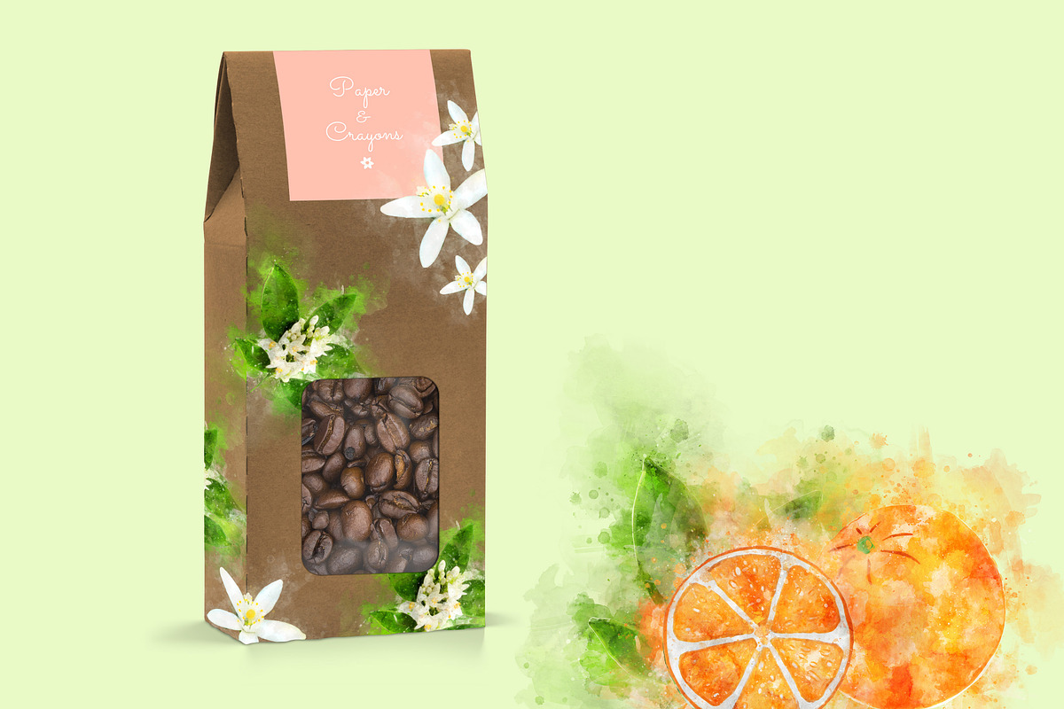 Mediterranean Summer Citrus Watercol, an Illustration by PaperAndCrayons (Photo 4 of 5)