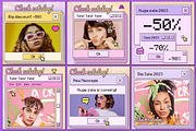 Y2K Instagram Posts & Stories, a Social Media Template by Andrew Skoch Design (Thumbnail 10 of 12)