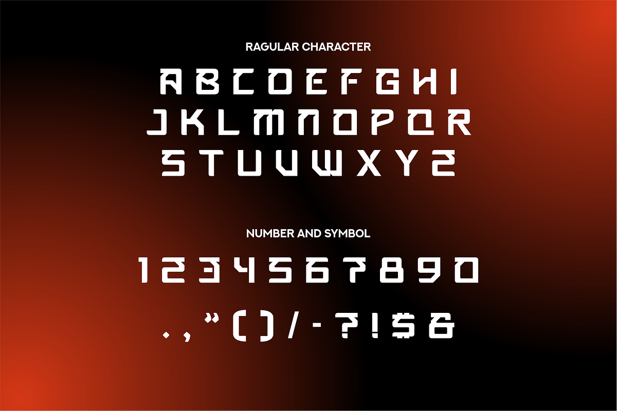 Bareon - Modern Futuristic Display, a Sans Serif Font by Vroz Studio (Photo 2 of 8)