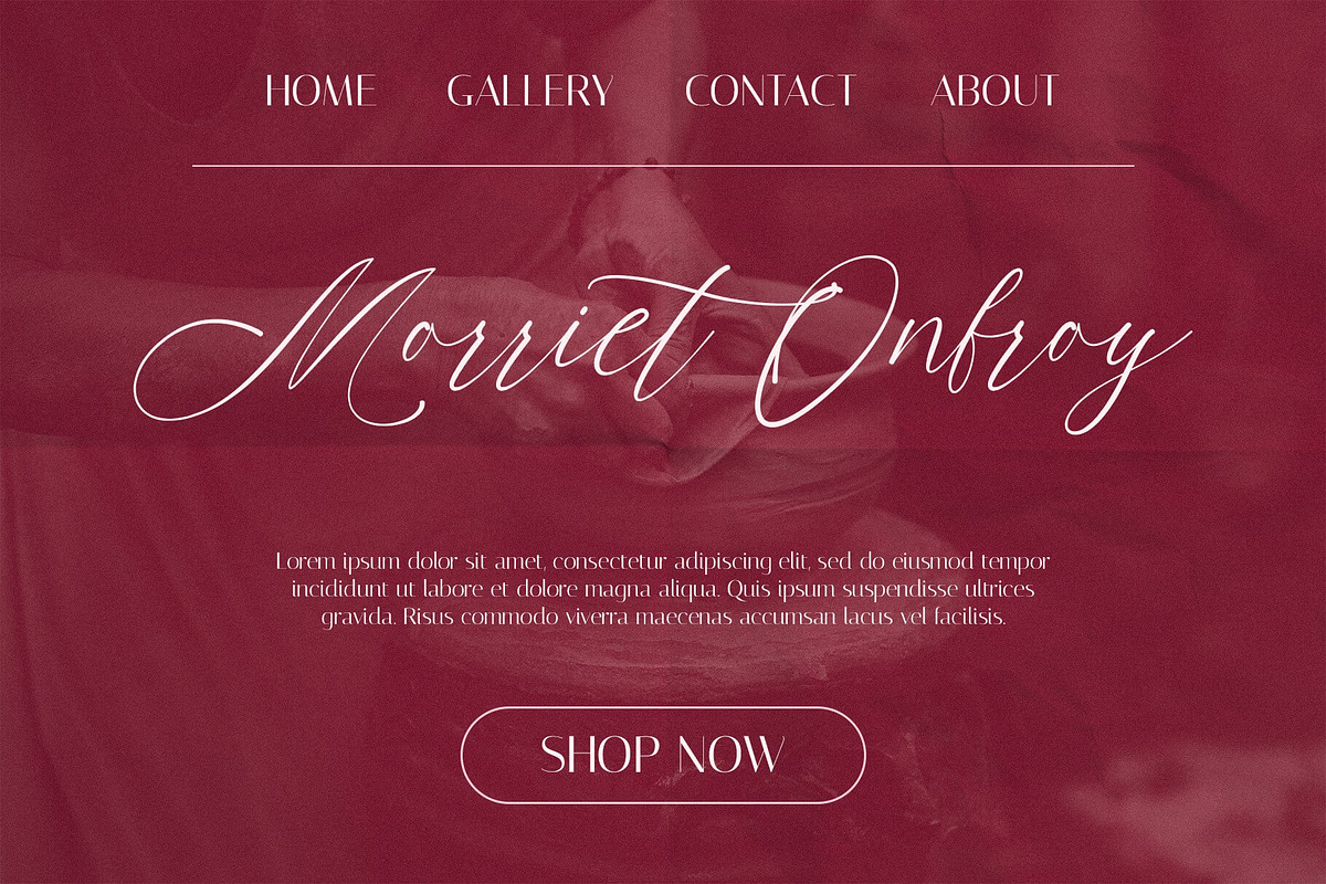 American Cloudie Font, a Script Font by Koplexs Studio (Photo 4 of 10)