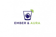 Ember Aura Cocktail, a Branding & Logo Template by Logocreative (Thumbnail 1 of 2)