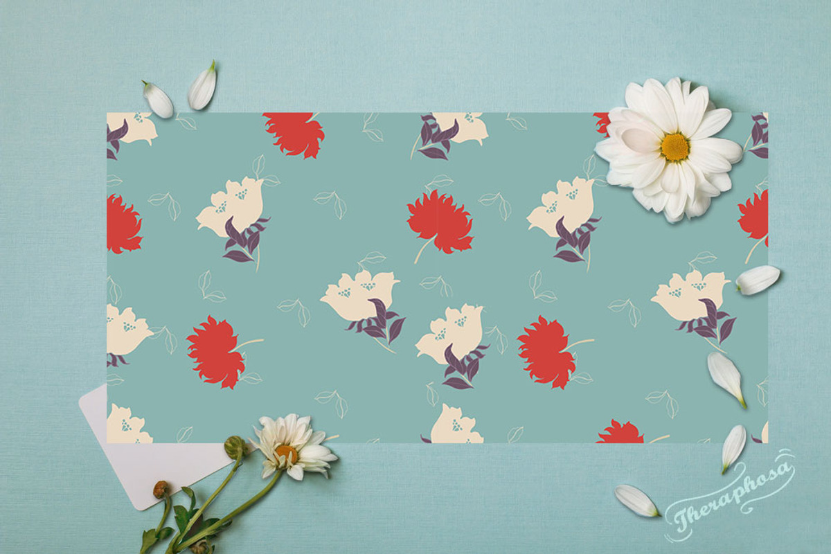 20JPG/EPS Tropical floral pattern, a Pattern Graphic by Theraphosath (Photo 16 of 34)