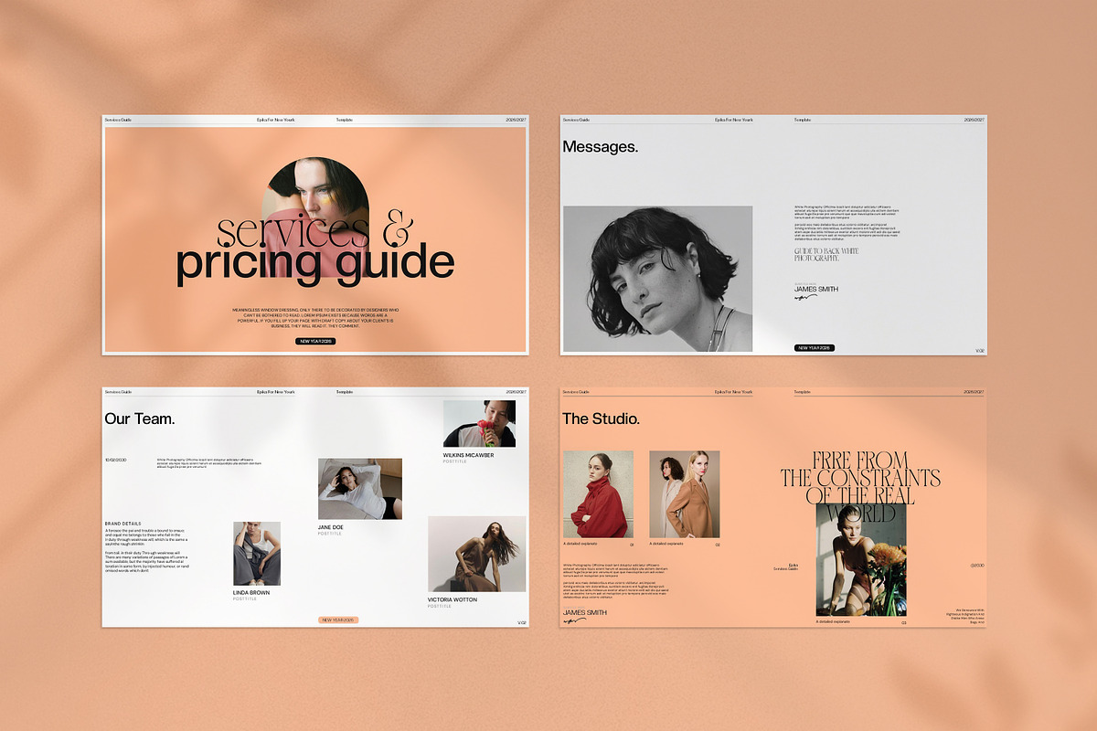 EPIKA | Service Guide Template, a Presentation Template by CreativexGenius (Photo 7 of 8)