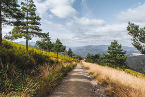 Trail through Asturian hills, a Nature Photo by SkyNext