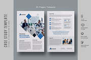 541. Case Study Template, a Stationery Template by CreativeRezwan (Thumbnail 2 of 3)