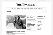 Magazine Editorial WordPress Theme, a WordPress Template by Elite Templates (Thumbnail 2 of 10)