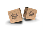 Square Box Packaging Mockup Template, a Packaging Mockup by DesignRushMarket (Thumbnail 10 of 11)