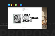 Minimal Proposal Presentation, a Presentation Template by Olion Lora (Thumbnail 2 of 12)
