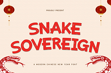 SnakeSovereign - Modern Chinese Font
