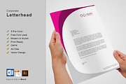 Letterhead, a Stationery Template by asimalikhan555 (Thumbnail 1 of 6)