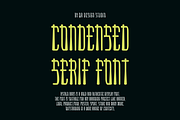 Astalo Bros, a Blackletter Font by QR Design Studio (Thumbnail 2 of 6)