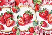Strawberry Dreams, a Background Graphic by Curve Design (Thumbnail 5 of 7)