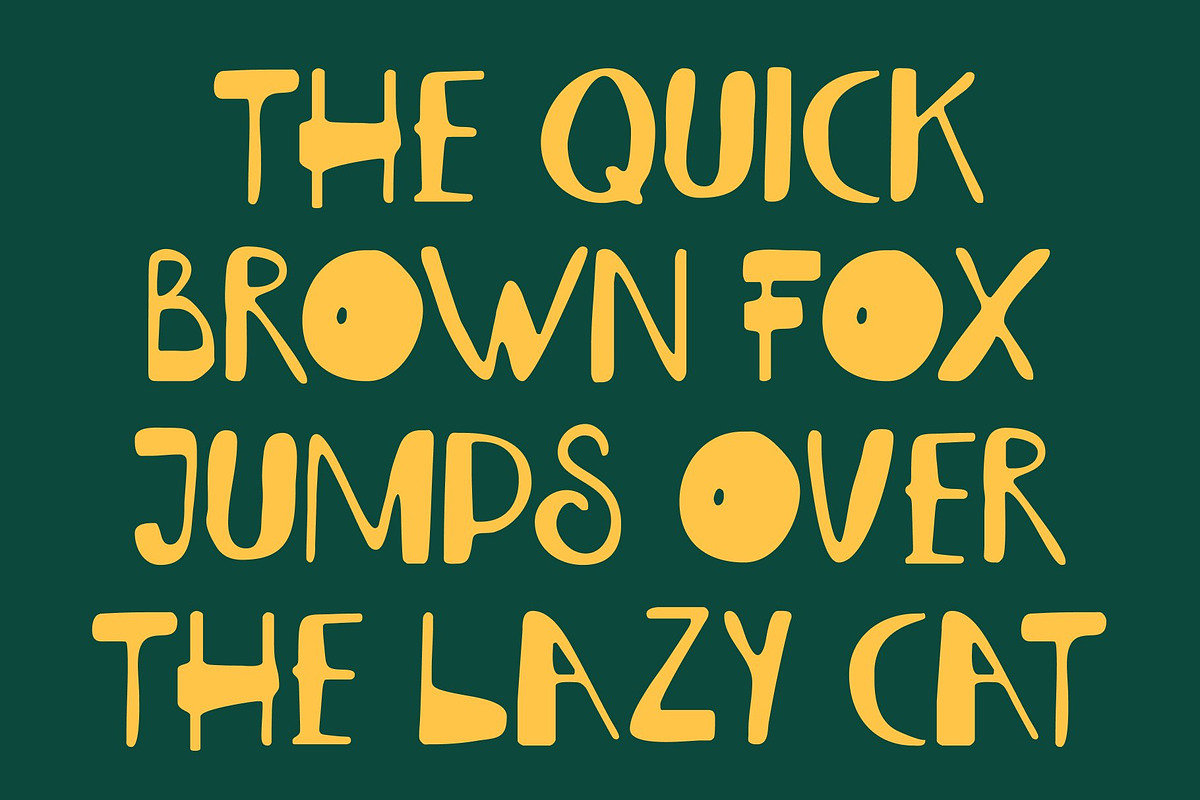 CS Gamalies Drawn, a Sans Serif Font by Craft Supply Co. (Photo 3 of 8)