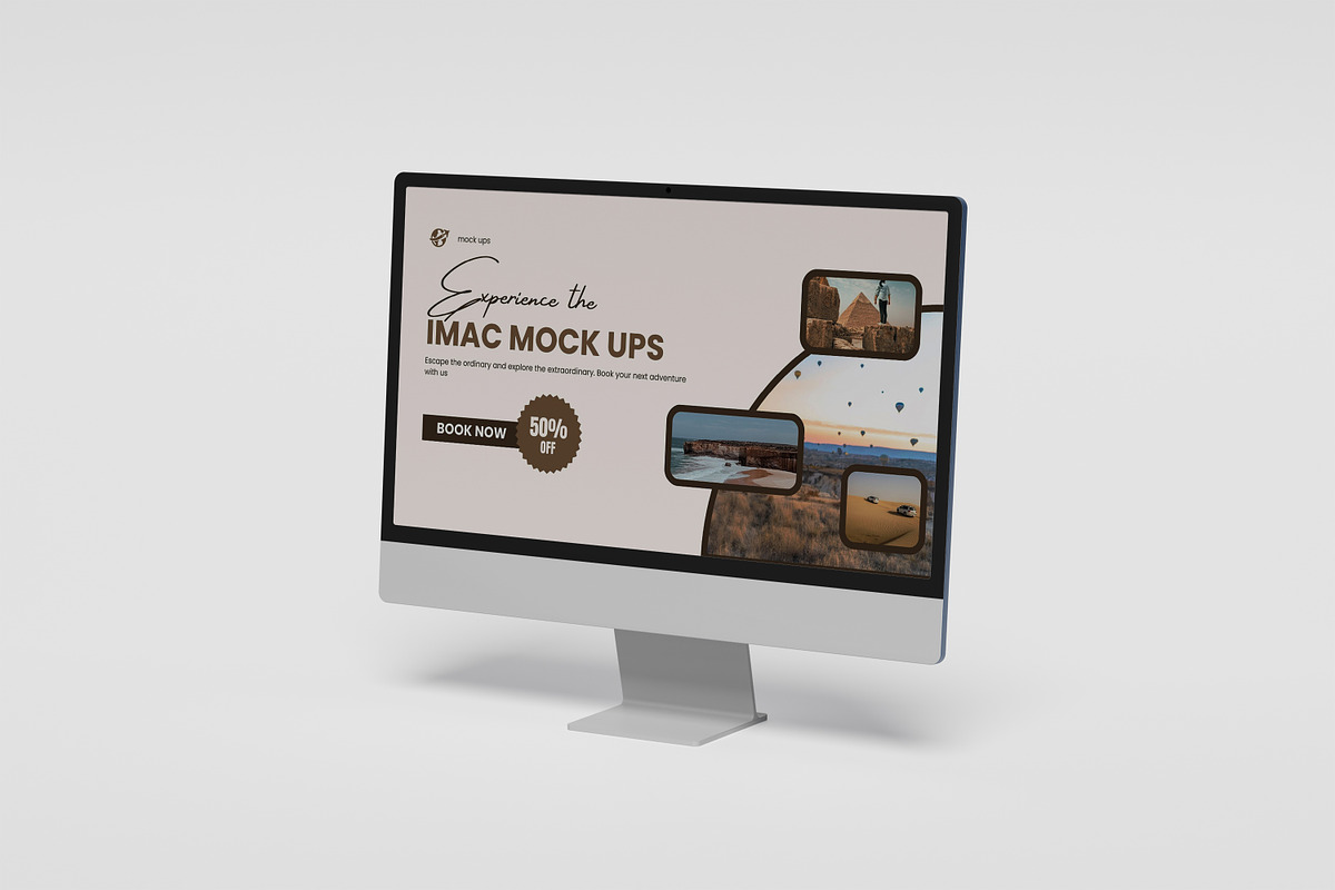 imac mockup, an Android Mockup by Riza-Graphic