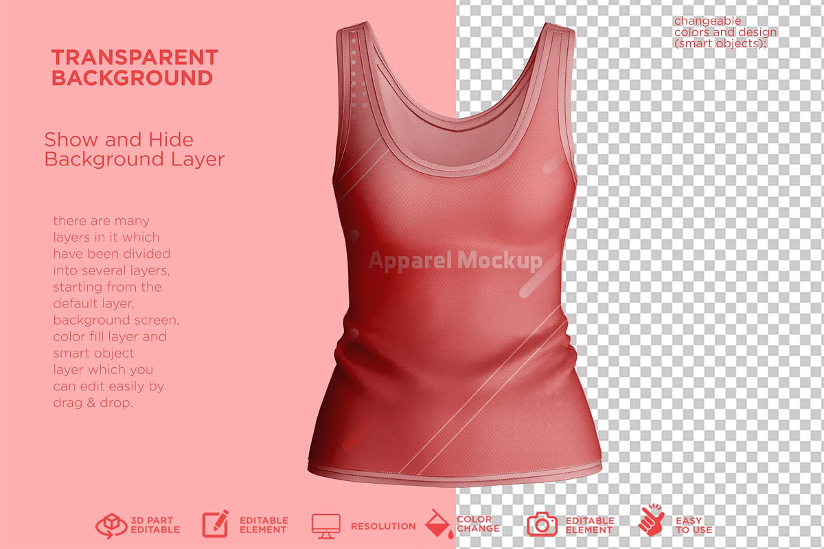 Women's Tank Top Mockup, a Hoody Mockup by Nanggroe Scripting (Photo 8 of 10)