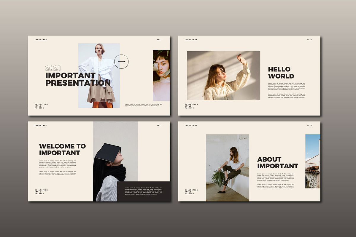 Important Powerpoint Template, a Presentation Template by Yo Slide