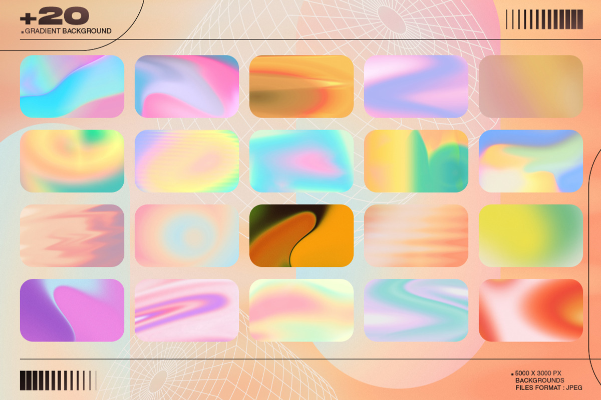 Grainy Gradients Textures & Shapes, a Texture Graphic by Cursedesign